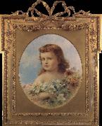 Theobald Chartran Portrait of Martha Howard Frick oil painting